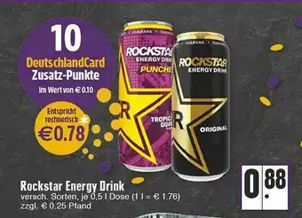 Edeka Rockstar Energy Drink Angebot