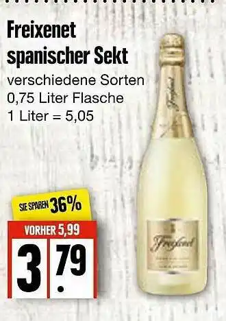 Edeka Frischemarkt Freixenet Spanischer Sekt Angebot