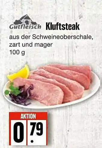 Edeka Frischemarkt Gutfleisch Kluftsteak Angebot