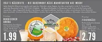 Edeka Frischemarkt Frischer Bergischer Gouda Ziegenkäse Angebot