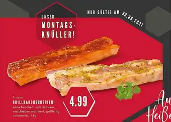 Edeka Frischemarkt Frische Grillbauchscheiben Angebot