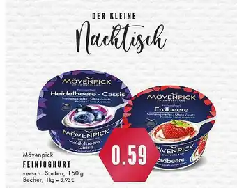 Edeka Frischemarkt Mövenpick Feinjoghurt Angebot