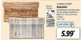 Lidl Livarno Home Dekofolie Angebot