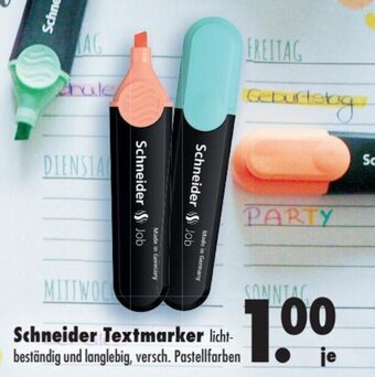 Mäc Geiz Schneider Textmarker Angebot