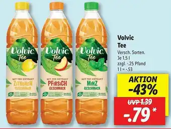 Lidl Volvic Tee Angebot