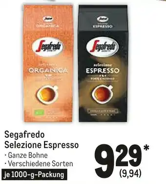 METRO Segafredo Selezione Espresso 1000g Angebot