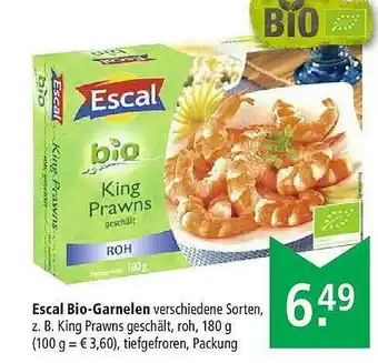 Marktkauf Escal Bio-garnelen Angebot