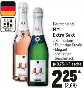 METRO Deutschland MM Extra Sekt 0,75L Angebot