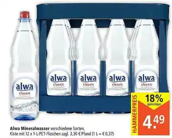 Marktkauf Alwa Mineralwasser Angebot