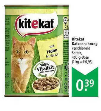 Marktkauf Kitekat Katzennahrung Angebot