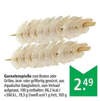 Marktkauf Garnelenspieße Angebot