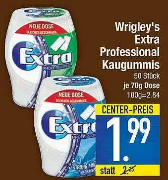 Marktkauf Wrigley's Extra Professional Kaugummis Angebot