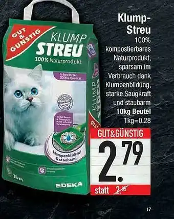 Marktkauf Klump-streu Gut & Günstig Angebot