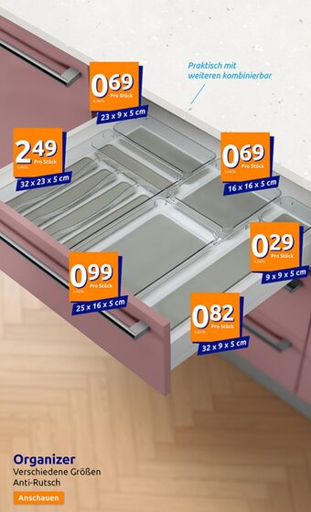 Action Organizer Angebot