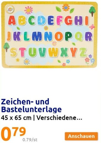 Action Zeichen- und Bastelunterlage 45 x 65 cm Angebot