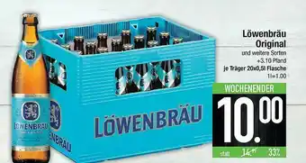 Marktkauf Löwenbräu Original Angebot