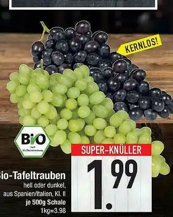 Marktkauf Bio-tafeltrauben Angebot