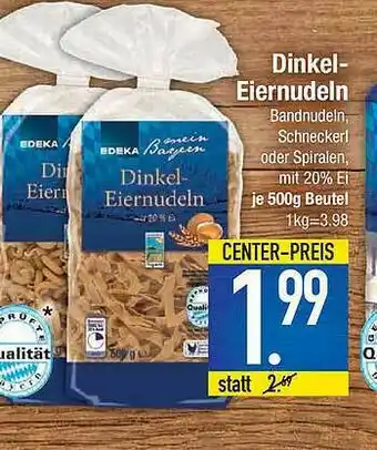 Marktkauf Dinkel-eiernudeln Angebot