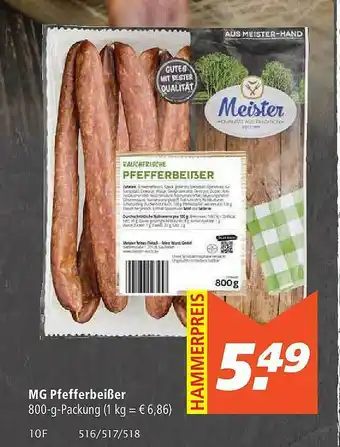 Marktkauf Mg Pfefferbeißer Angebot