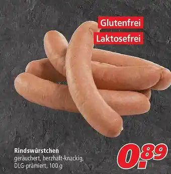 Marktkauf Rindswürstchen Angebot