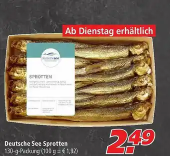 Marktkauf Deutsche See Sprotten Angebot