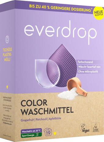 dm drogerie Everdrop colorwaschmittel pulver Angebot