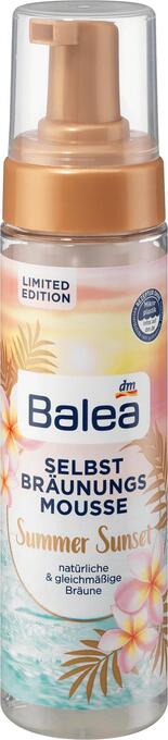 dm drogerie Balea bräunungsmousse summer sunset Angebot