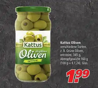 Marktkauf Kattus Oliven Angebot