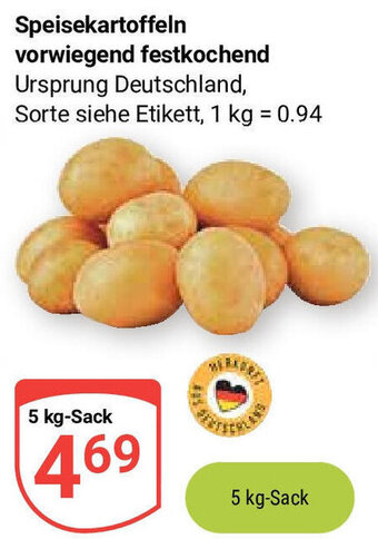 Globus Speisekartoffeln vorwiegend festkochend 5 kg-Sack Angebot