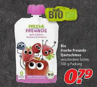 Marktkauf Bio Freche Freunde Quetschmus Angebot