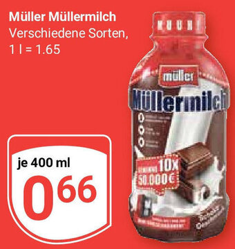 Globus Müller Müllermilch 400 ml Angebot