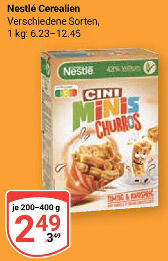 Globus Nestlé Cerealien 200-400 g Angebot