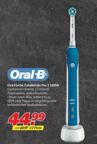 Marktkauf Oral-b Elektrische Zahnbürste Pro 2 2000n Angebot