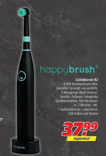 Marktkauf Happybrush Zahnbürste R2 Angebot