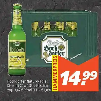 Marktkauf Hochdorfer Natur-radler Angebot