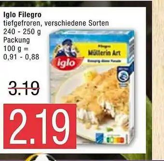 Marktkauf Iglo Filegro Angebot