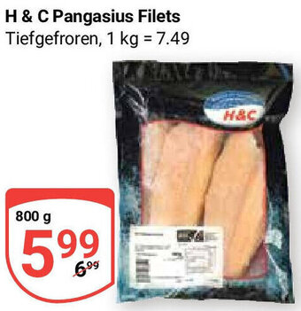 Globus H & C Pangasius Filets 800 g Angebot