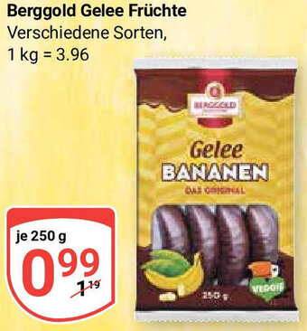 Globus Berggold Gelee Früchte 250 g Angebot