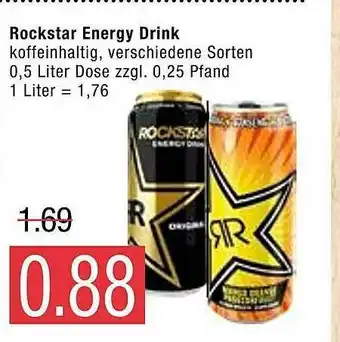 Marktkauf Rockstar Energy Drink Angebot