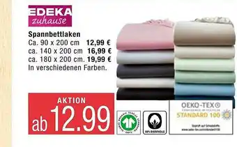 Marktkauf Edeka Zuhause Spannbettlaken Angebot