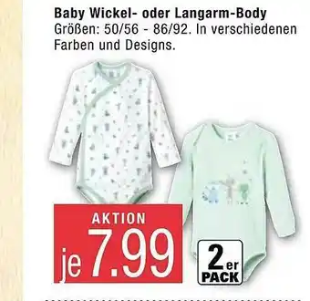 Marktkauf Baby Wickel- Oder Langarm-body Angebot