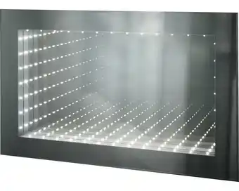 Hornbach Led infinity badspiegel barcelona 50x80 cm mit schalter ip 44 (fremdkörper- und spritzwassergeschützt) Angebot