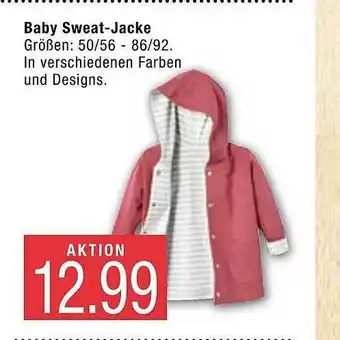 Marktkauf Baby Sweat-jacke Angebot