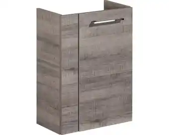 Hornbach Waschtischunterschrank basano felina bxhxt 44 x 60 cm x 24 cm frontfarbe graueiche holzdekor 82282 Angebot