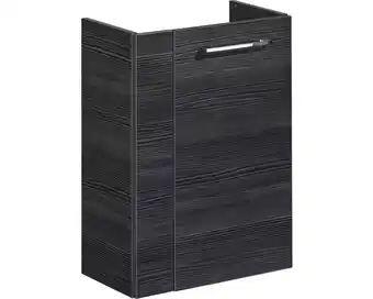 Hornbach Waschtischunterschrank basano felina bxhxt 44 x 60 cm x 24 cm frontfarbe pinie-anthrazit holzdekor 82285 Angebot