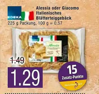 Marktkauf Alessia Oder Giacomo Italienisches Blätterteiggebäck Angebot