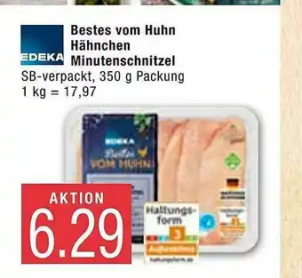 Marktkauf Bestes Vom Huhn Hähnchen Minutenschnitzel Edeka Angebot