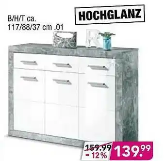 Möbel Boss Hochglanz Angebot