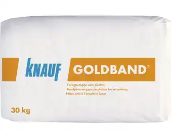 Hornbach Knauf goldband fertigputzgips zum glätten 30 kg Angebot