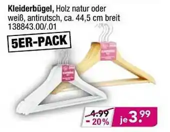 Möbel Boss Kleiderbügel Angebot